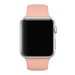 Curea iUni compatibila cu Apple Watch 1/2/3/4/5/6/7, 44mm, Silicon, Vintage Rose